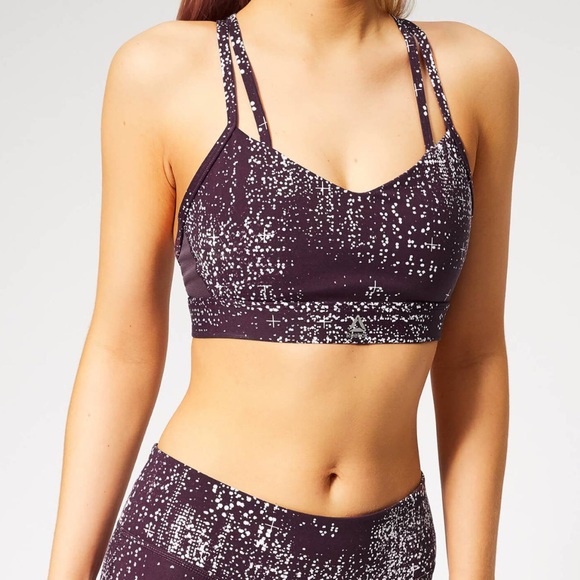 Reebok Hero Strappy Back Padded Sports Bra - Picture 1 of 4